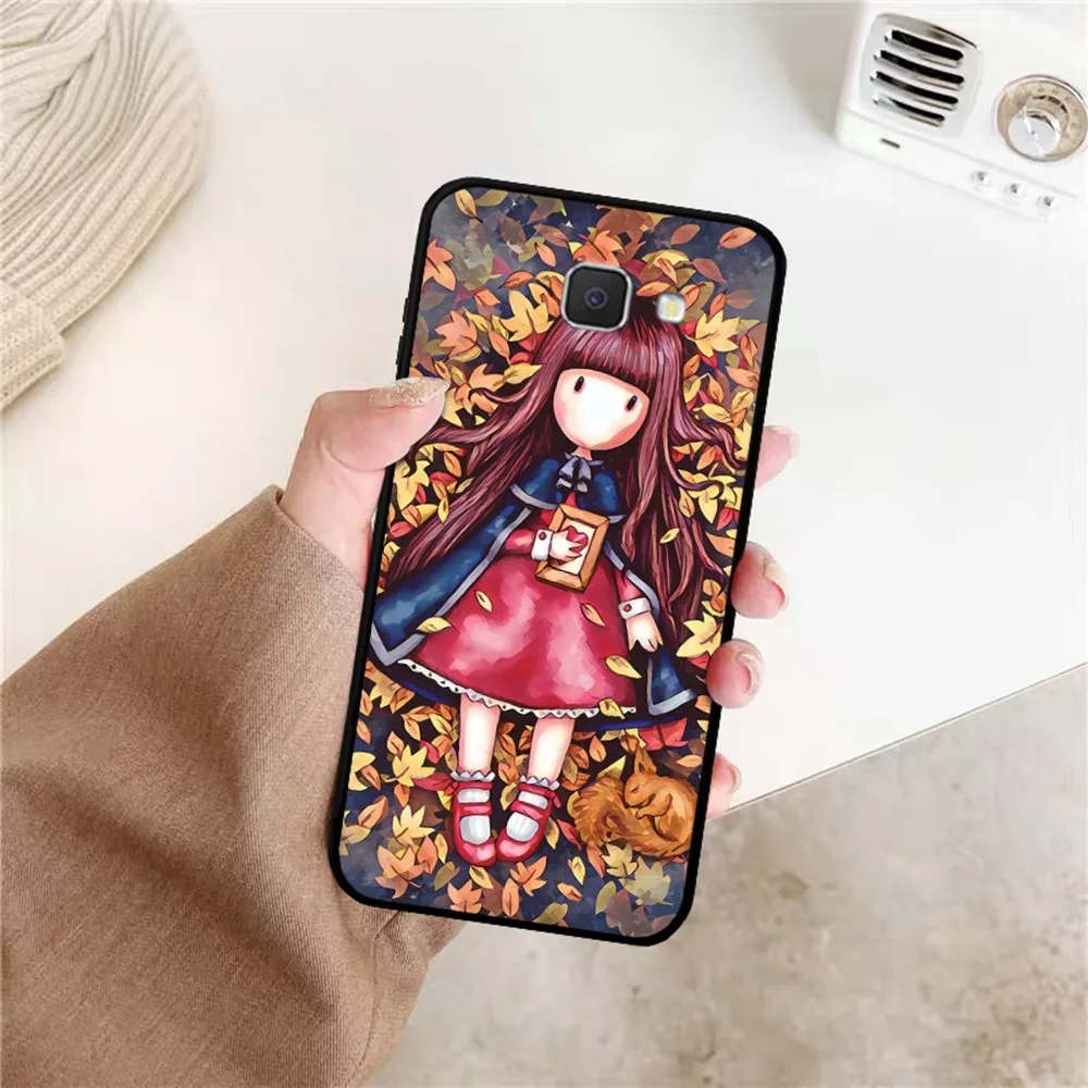 Cute Cartoon Girl Kid santoro_gorjuss Phone Case For Samsung J 7 plus 7core J7 neo J6 plus prime J6 J4 J5 Mobile Cover