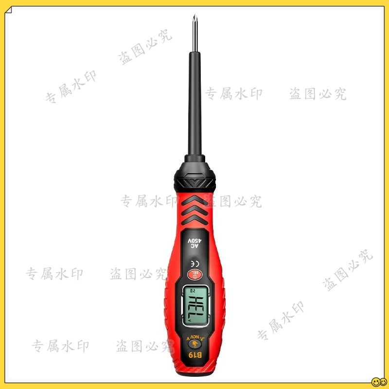 High-precision intelligent tester  digital display multi-function induction tester pen line detection on-off voltage measurement