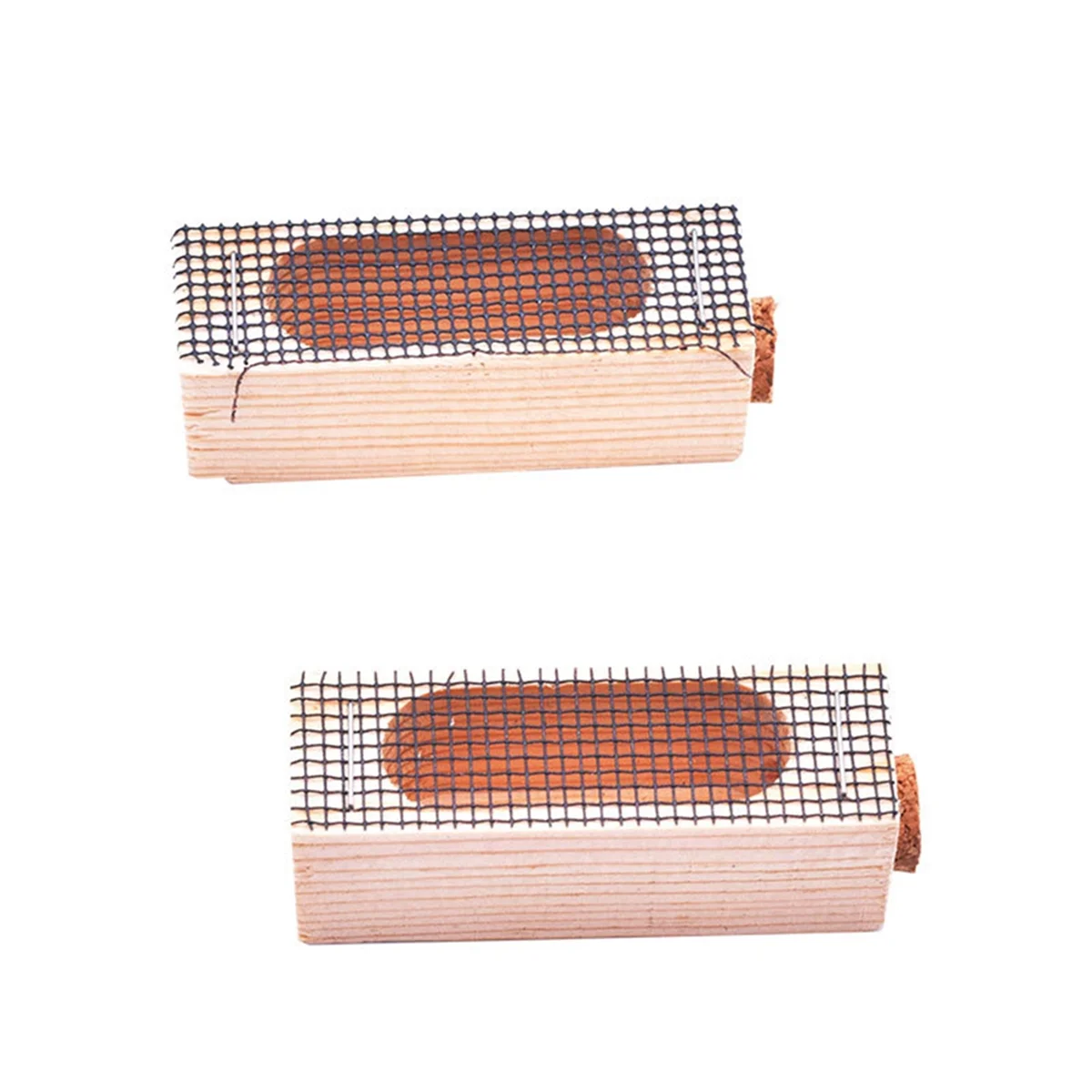 A95I-Wooden Queen Bee Cage, Mutil-Functional Beehive Bee Cage Rearing Cage Cell, Bees Queen Post Prisoner, Beekeeping Tools
