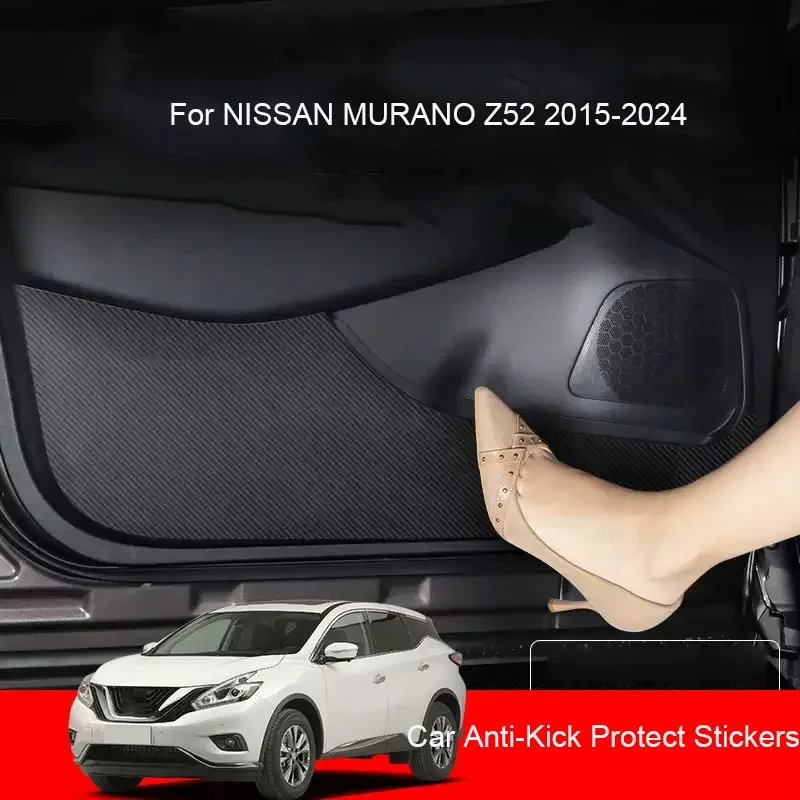 

Car B-Pillar Anti-Dirty Door Anti-Kick Protect Pad For NISSAN MURANO Z52 2015-2024 Trunk Scratch Resistant Interior Accessories