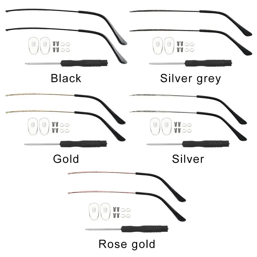1 Pair Eyeglasses Repair Tool Universal Glasses Arm Eyewear Accessories Spectacle Frame Replacement Leg