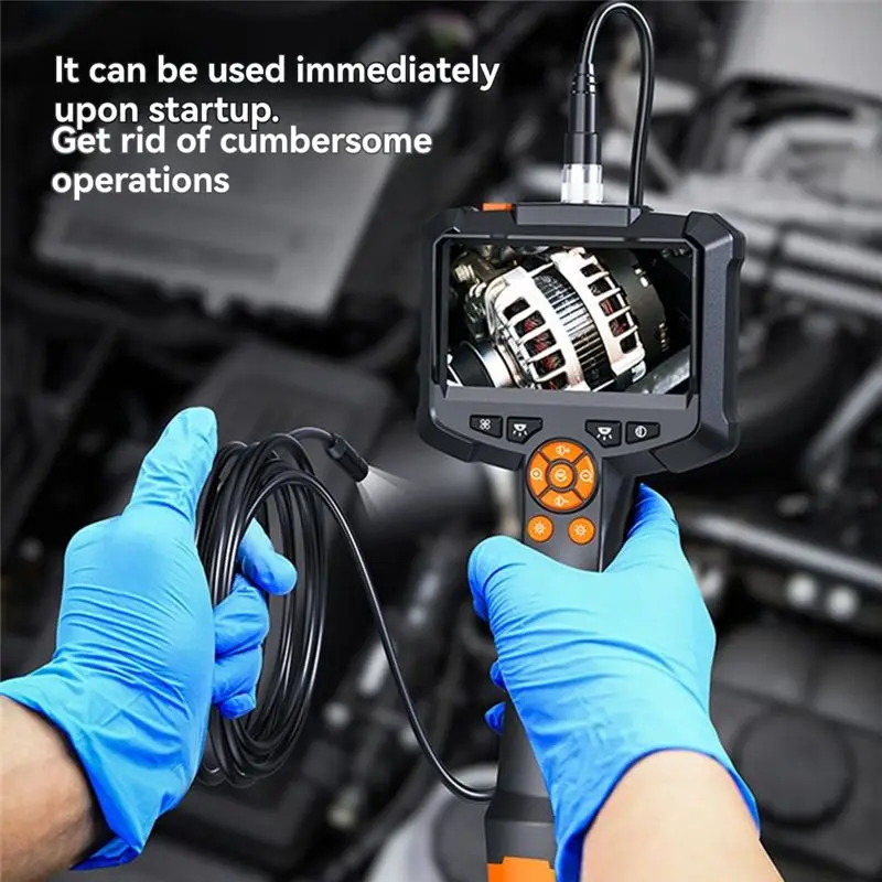 4.3 Inch IPS HD Screen Endoscope Camera Borescope Inspection Camera HD1080P IP67 Waterproof For Car 1 Meters-Y41A