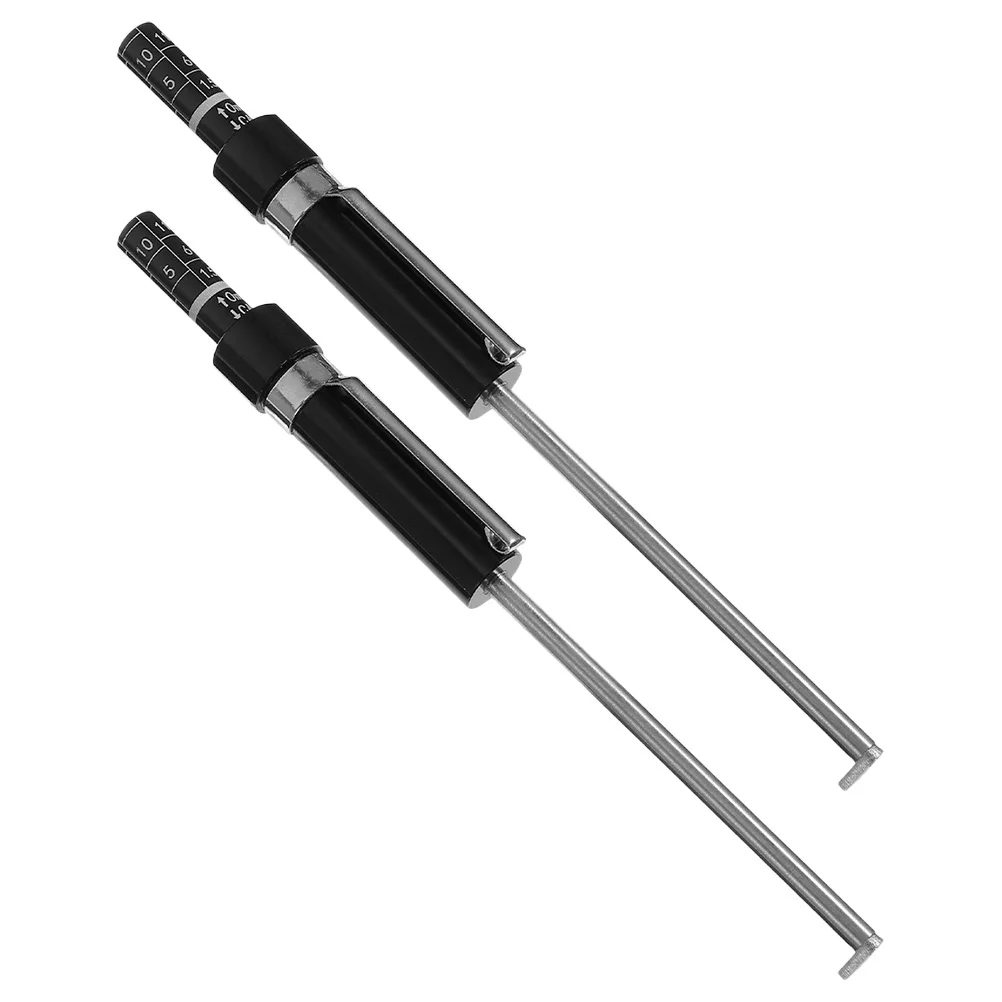

2pcs Detection Pen Pad Thickness Gauge Complete Inspection Wear Evaluation Measurement Car Measuring Lining Thickness Gauge