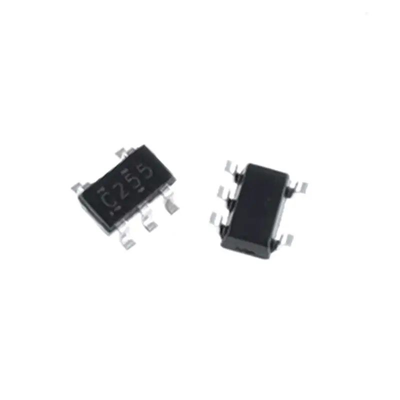 50PCS/LOT SN74LVC1G125DBVR C255 C25* SN74LVC1G08DBVR CO8K Three-state Output Single Bus Buffer Gate SOT23-5