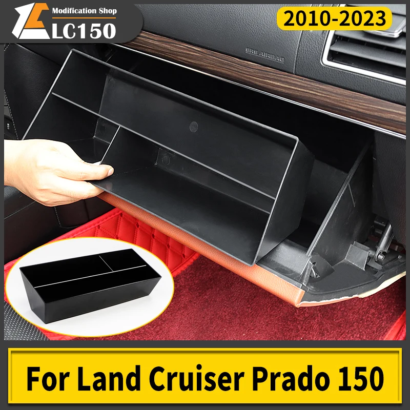 

For Toyota Land Cruiser Prado 150 Lc150 Fj150 2022-2010 Upgrade Interior Decoration Accessories Co-Pilot Storage Box Divider Box