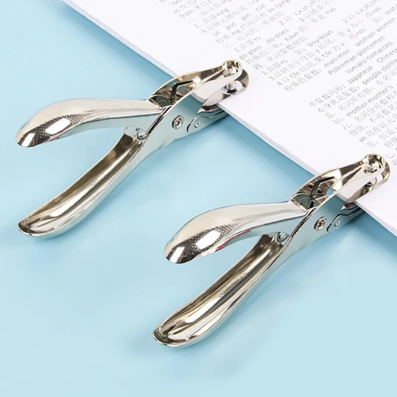 Perforatore a trou unico per scrapbooking, perforatori de papier a main, bureau home, capacité de 8 fogli