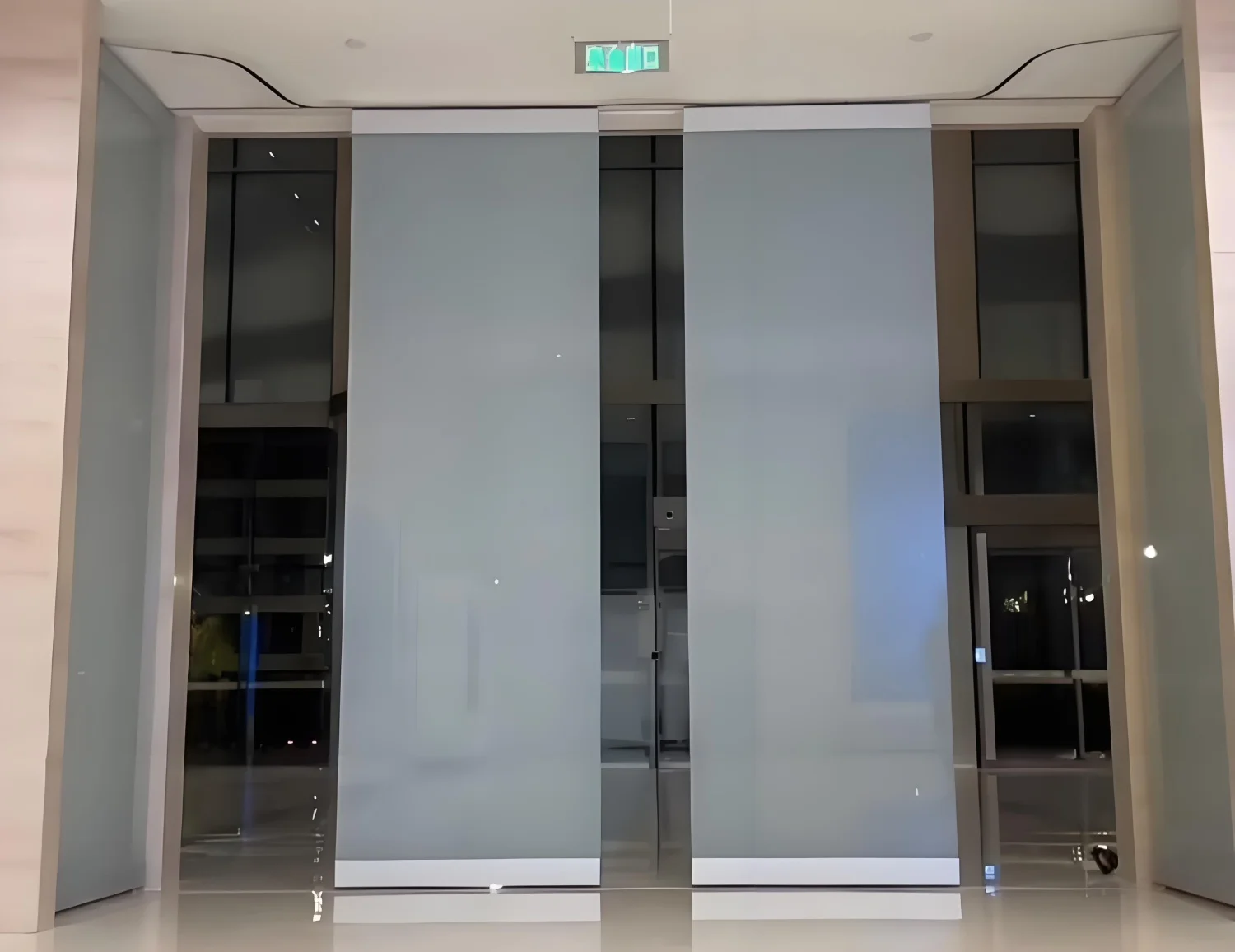 Automatic Movable Wall Partition Electric Folding Door Collapsible Motorized Operable Wall For Concert Hall Movie Theater