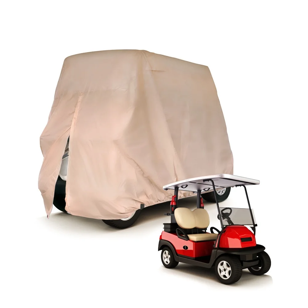 New Products 2020 4 Seater 150D Golf Cart Rain Cover Car Storage Cover