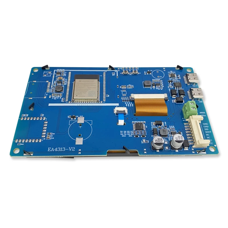 Imagem -05 - Placa de Desenvolvimento Wifi e Bluetooth Smart Display Módulo Lcd Tft Tela Sensível ao Toque Lvgl Iot 4.3 480*272 800*480 Esp32