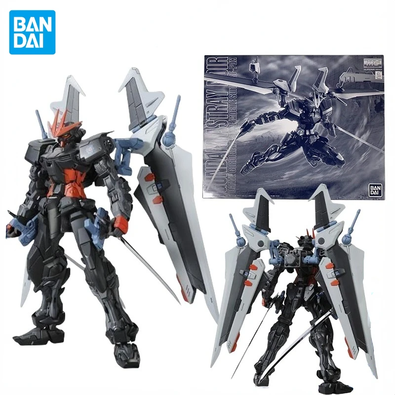 In Stock Original Bandai Anime GUNDAM ASTRAY NOIR MBF-P0X MG 1/100 Assembly Action Figure Model Toys Collectible Ornaments Gifts