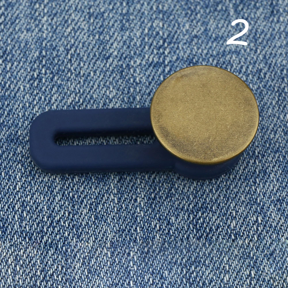 

Metal New Clothing Letter Star Bow Jeans Extended Button Retractable Buckle Buttons Waistline Increase Waist Fastener