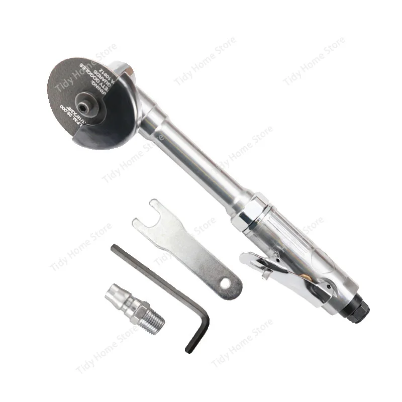 

3-дюймовый пневматический прямой шлифовальный станок, пневматический станок для резки 75 мм, угловая шлифовальная машина с удлиненным валом