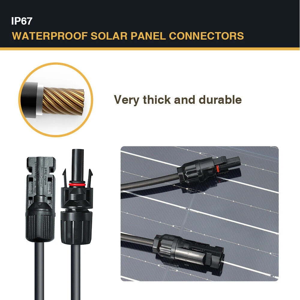 Imagem -04 - Sistema Solar Painel Solar On-grid Painel Solar Painel Fotovoltaico Varanda Casa 200 w 400 w 600 Watt para Tomada 220v 230v Micro Inversor na Grade Solar Sistema pv Conjunto Completo Solar Panel System