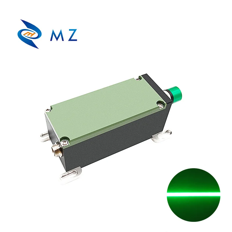 Imagem -03 - Focagem 520nm 500mw 1w 1.4w Linha Verde 110 Deg Longa Vida Útil Aviação Plug Laser Diode Module Industrial Grade Ajustável