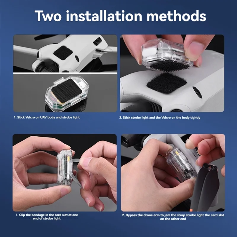 ハイライト ワイヤレス リモコン LED ストロボ ライト ドローン ストロボ ライト 航空機 ストロボ ライト