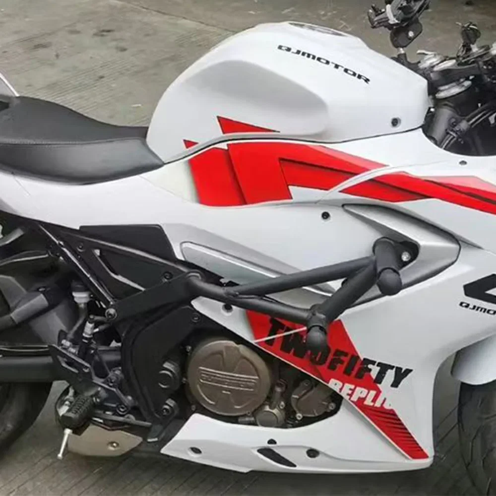 【Premium quality】QJMOTOR QJ SRK 250 RS 250 SRK RS Anti fall Protection Bar Motorcycle Engine Bumper Accessories
