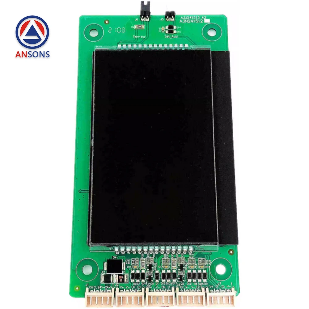 Imagem -03 - Vidro Display Board para Lop Ansons Elevador Lcd Pcb Cristal Líquido Elevador Peças de Reposição Gow-93y A3n241512 Gow-93yb Edunburgh