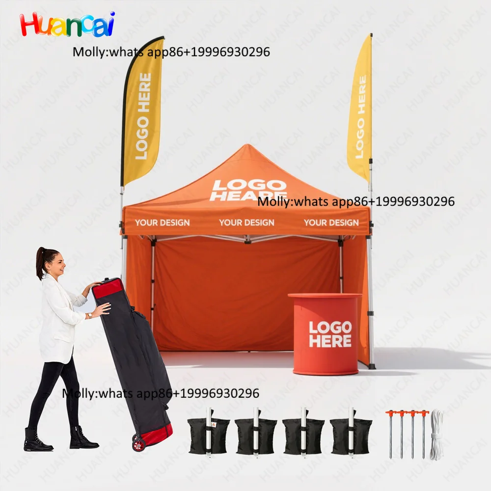 10x10 Advertising logo Outdoor  Trade Show Tent Exhibition Event Marquee Gazebos Canopy Pop up Custom Printed Tents