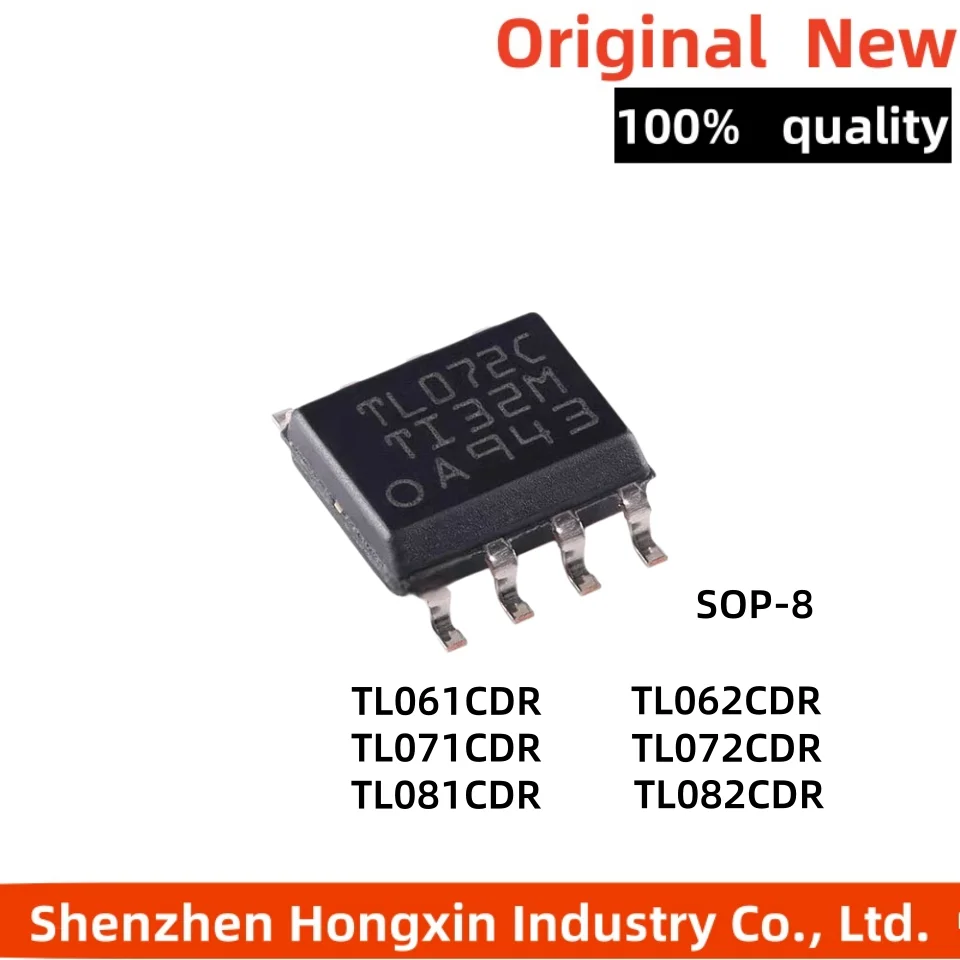 

20 pieces TL061CDRTL 061 062 071 072 081 082 C CDR IDR CDT SMT SOP-8 Universal Operational Amplifier Chip