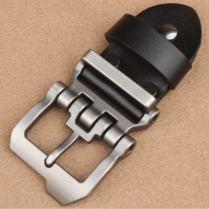 Men'S Belt Buckle 4.0cm Fashionable Alloy Needle Buckle - Waistband Accessory, Perfect for Men'S Daily Use of Jeans And Pants