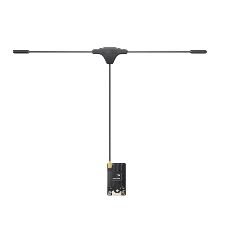 【Hot Ltem】For GEPRC ELRS Nano RX PA500 FPV Receiver With T Antenna Built-In TCXO For FPV Racing Drone