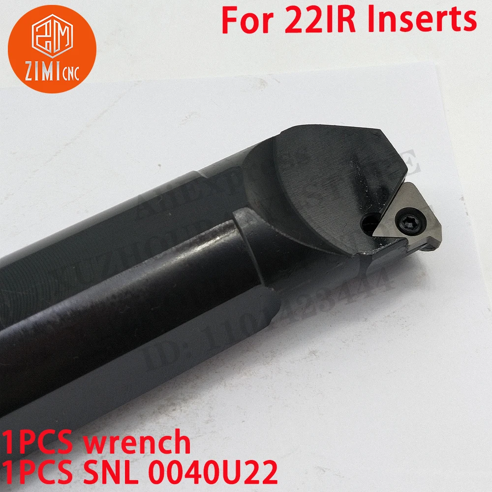 1PCS SNL 0040U22 Internal Threading Turning Tools Holder CNC Tools Cutter Lathe Tools for WNMG08 Carbide Inserts SNL 0040U22