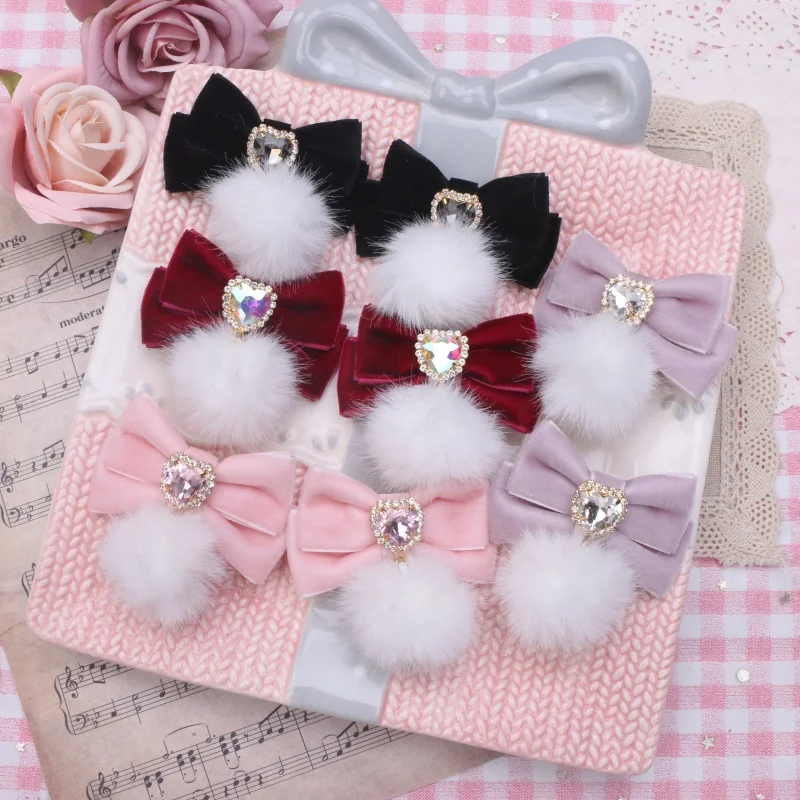 1-par-vintage-veludo-arco-acessorios-para-o-cabelo-feminino-bola-de-pele-pingente-moda-hairpin-barroco-headwear-caranguejo-grampo-de-cabelo