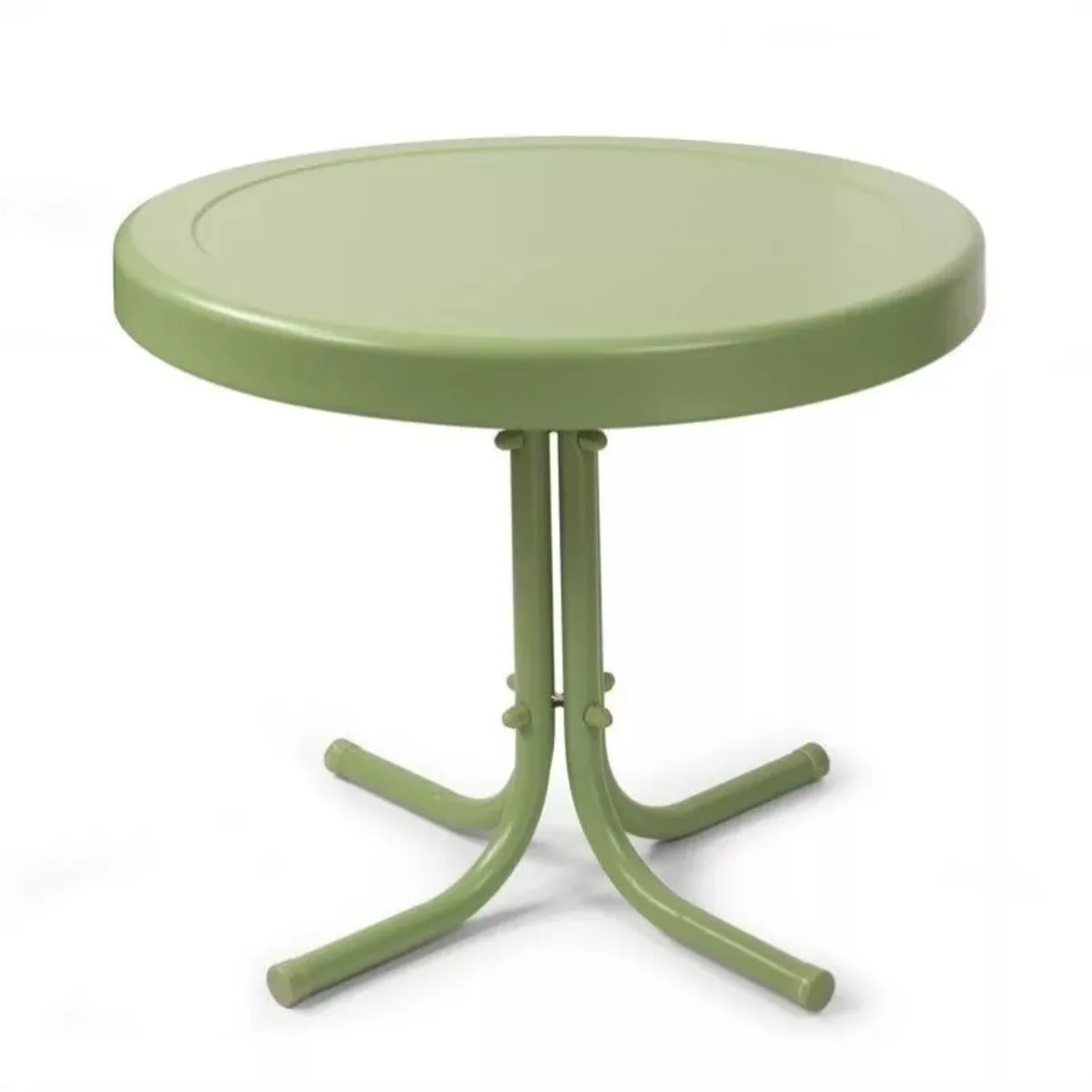 Patio coffee table Oasis green retro metal