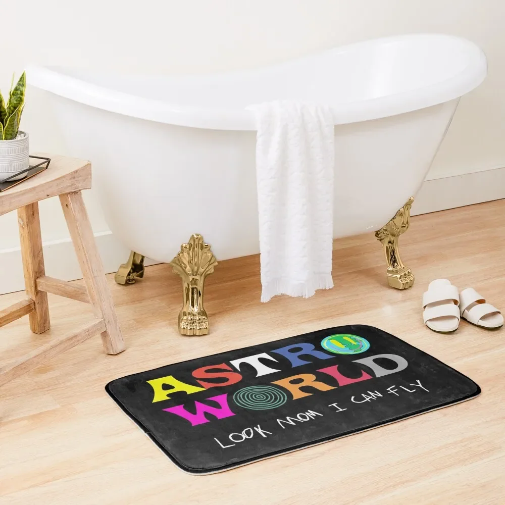 

ASTROWORLD look mum I can fly Bath Mat Carpet For Home Entrance Mats Bedroom DoorFor Entrance Door Mat