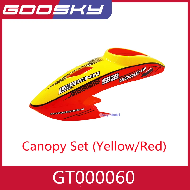 GOOSKY S2 Helicopter Spare Parts Main Blades Tail blade Flight Control Module Canopy Transmitter 2/2