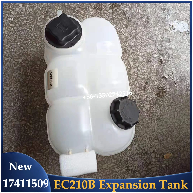 High Quality Expansion Tank 17411509 for Excavator EC140C EC200D EC210B Water Expansion Tank