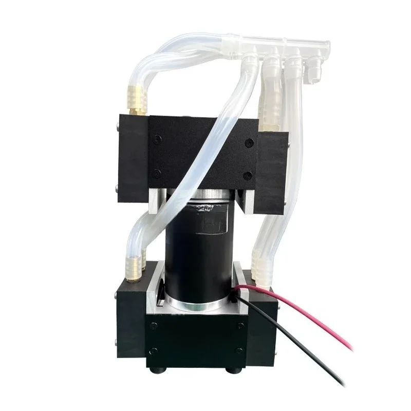 Miniature diaphragm large flow industrial grade air pump suction cup silent vacuum 100L DC