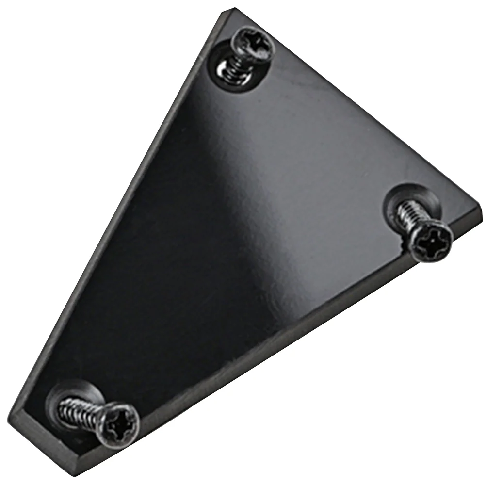 

Electrical Guitar Truss Rod Covers Cap Supplies Component Fitting Black Metal