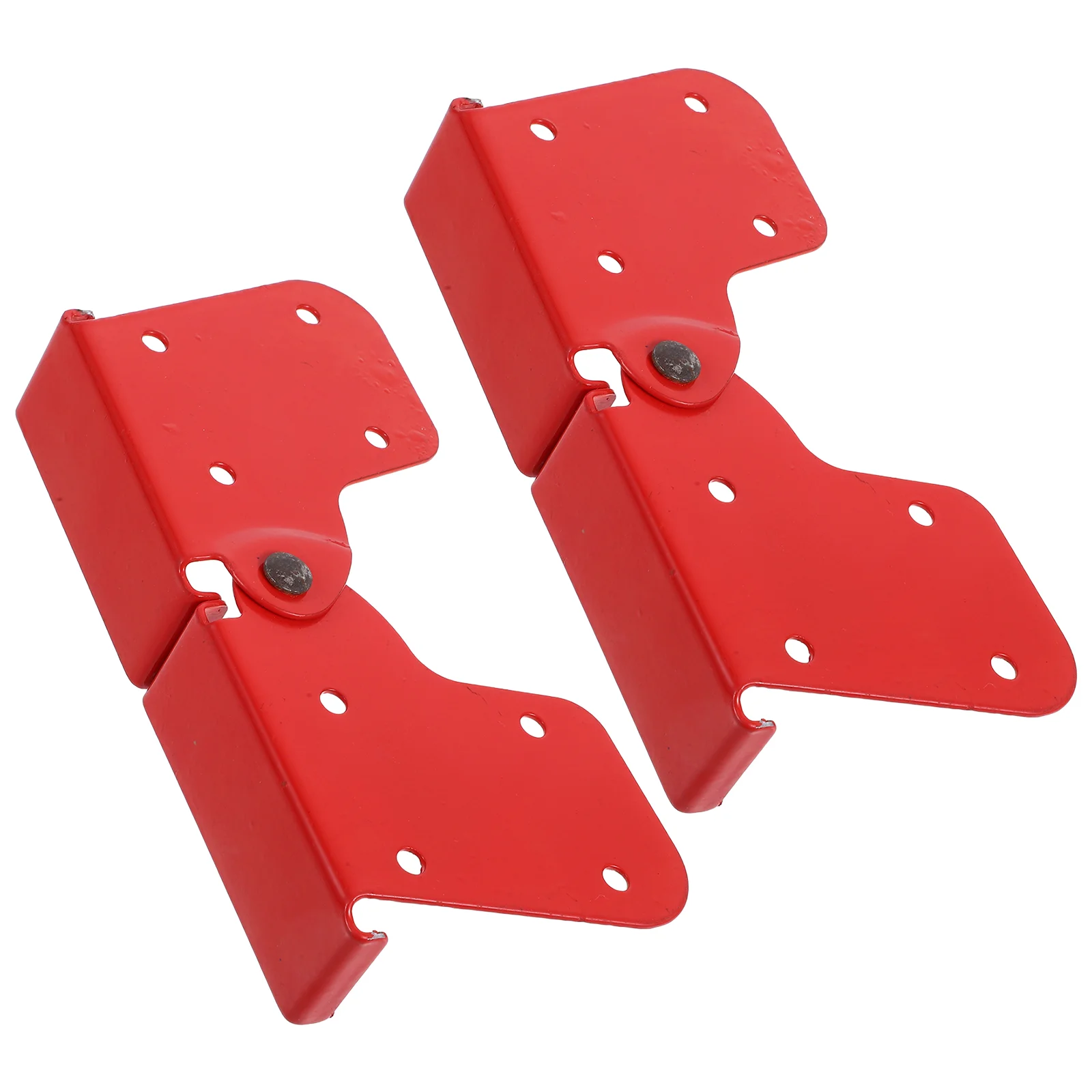 2 Pcs Folding Ladder Hasp Hinge Step Parts Joint Replacement Kit Pull down Attic Lightweight Ladders