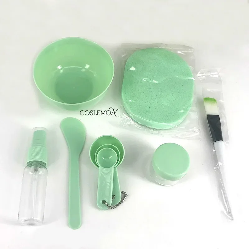 9pcs DIY Facemask Face Mask Mixing Bowl Set Stick Spoon Facial Skin Care Silicone Makeup Brushes Spatula Beauty Cosmetic Tools