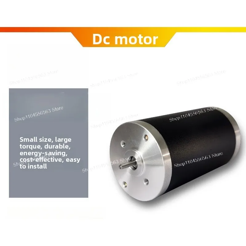 220V DC Brushed Motor KYT77 High Speed Strong Magnet Low Noise High Power Waterproof Motor for Industrial Machinery