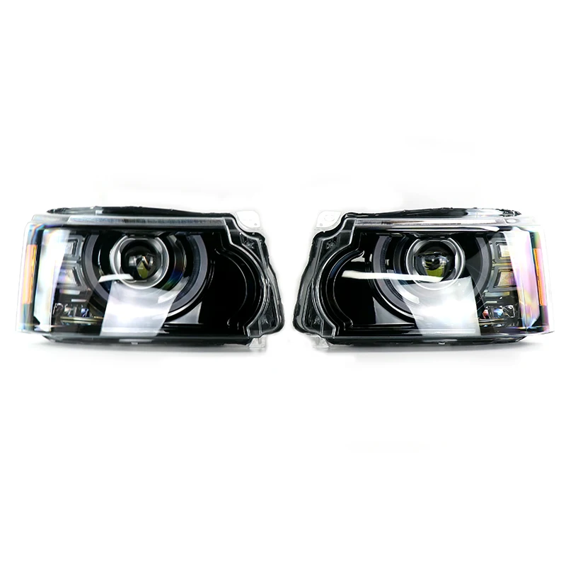 

Светодиодные фары в сборе для 2010 2011 2012, обновление Range Rover Vogue, фары Land Rover Defender Style, фара