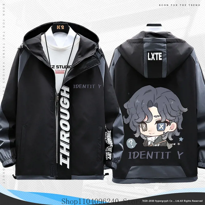 الهوية الخامس إيما وودز ليلي بارييه سترة طويلة الأكمام للجنسين معطف هوديي سستة موضة مقنعين البلوز زي تنكري