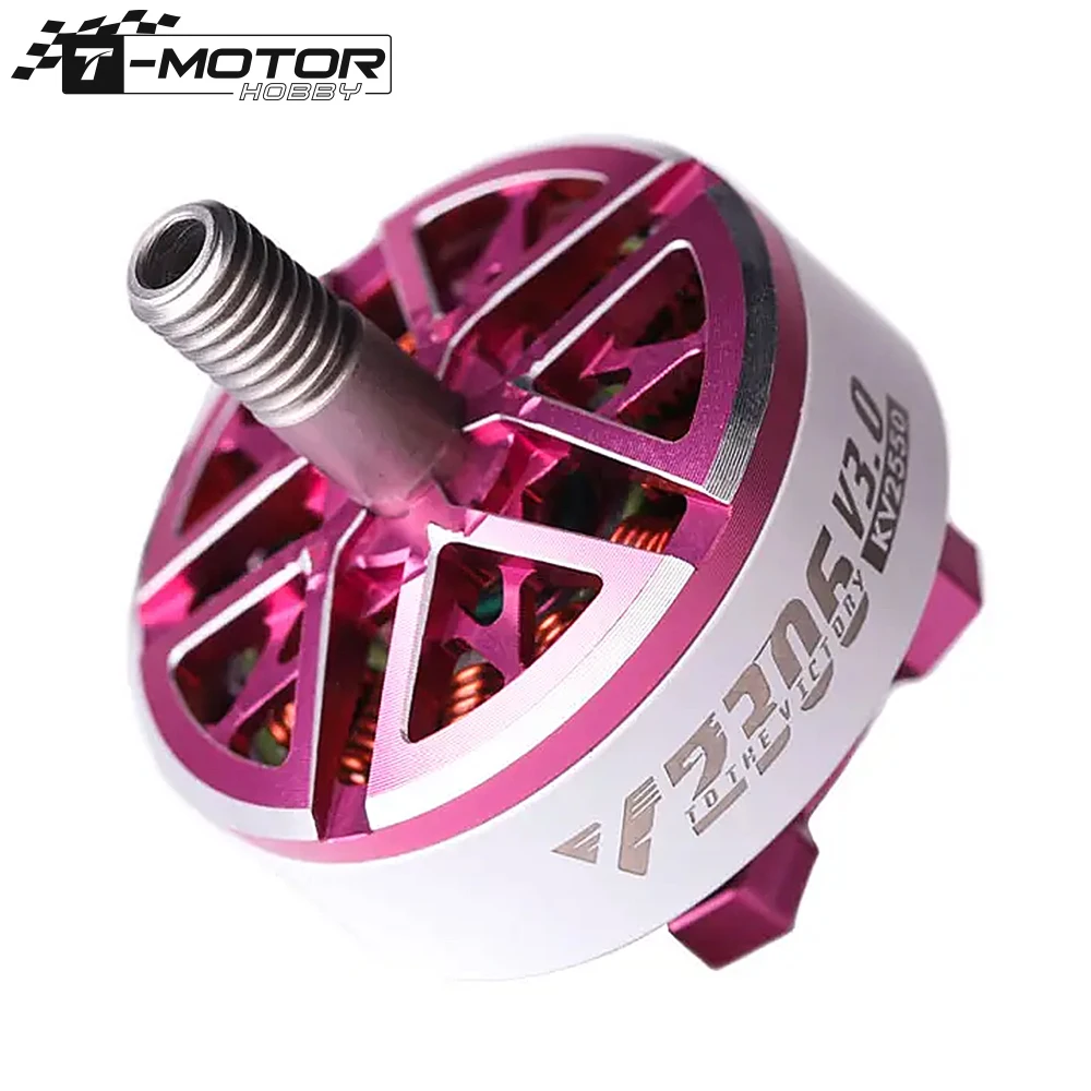 

T-Motor Velox V2306 V3 1750KV /1950KV /2550KV 4-6S Brushless Motor for 5inch Racing Freestyle FPV Drone
