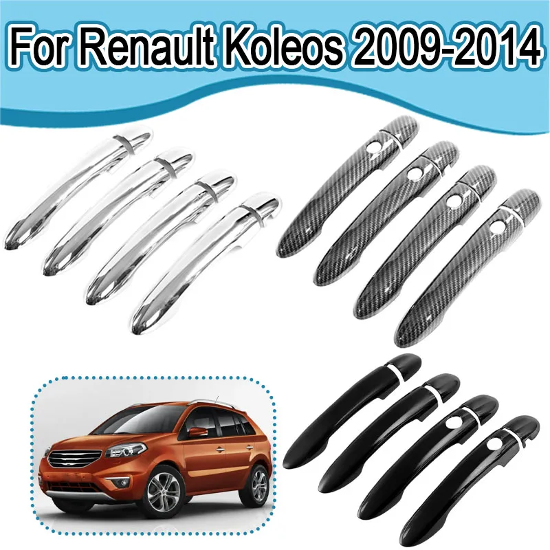 

For Renault Koleos 2009 2010 2011 2012 2013 2014 4-Door Handle Cover Decorative Trim Pieces