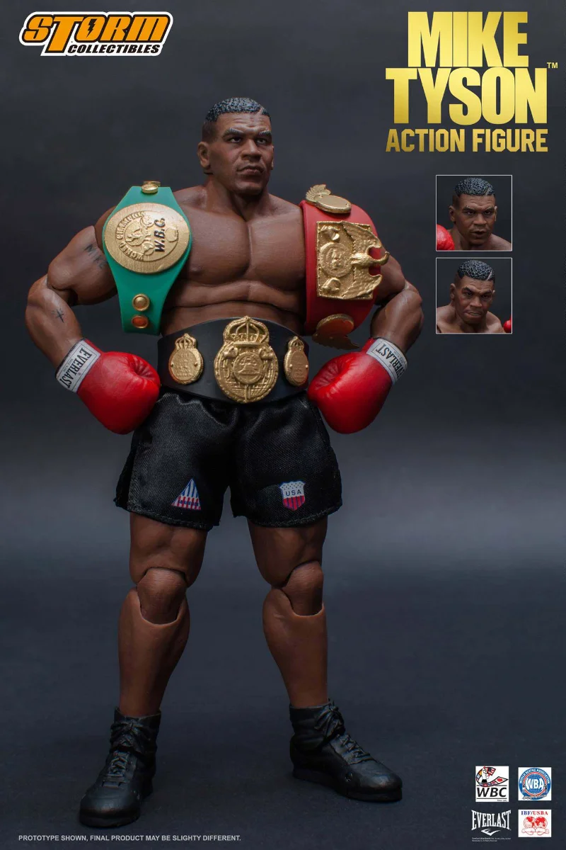Spot 1/12 Boxer Tyson Muhammad Ali Boxer Joint Movable Figure Model Toy Ornament Boxing Doll