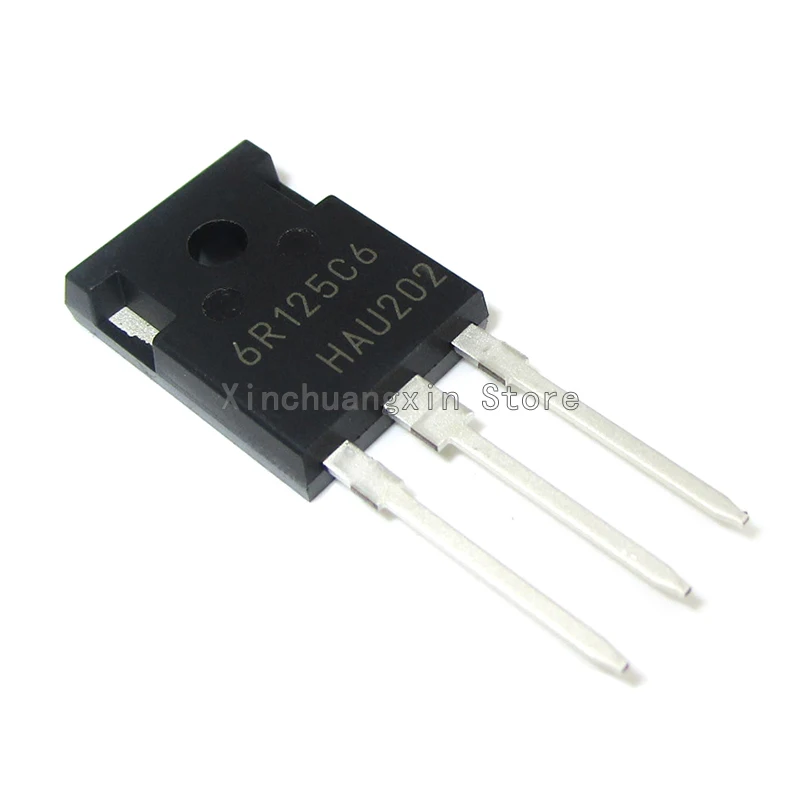 1Pcs 6R125C6 IPW60R125C6 TO-247-3 N-Channel 600V30A MOSFET Field Effect Triode