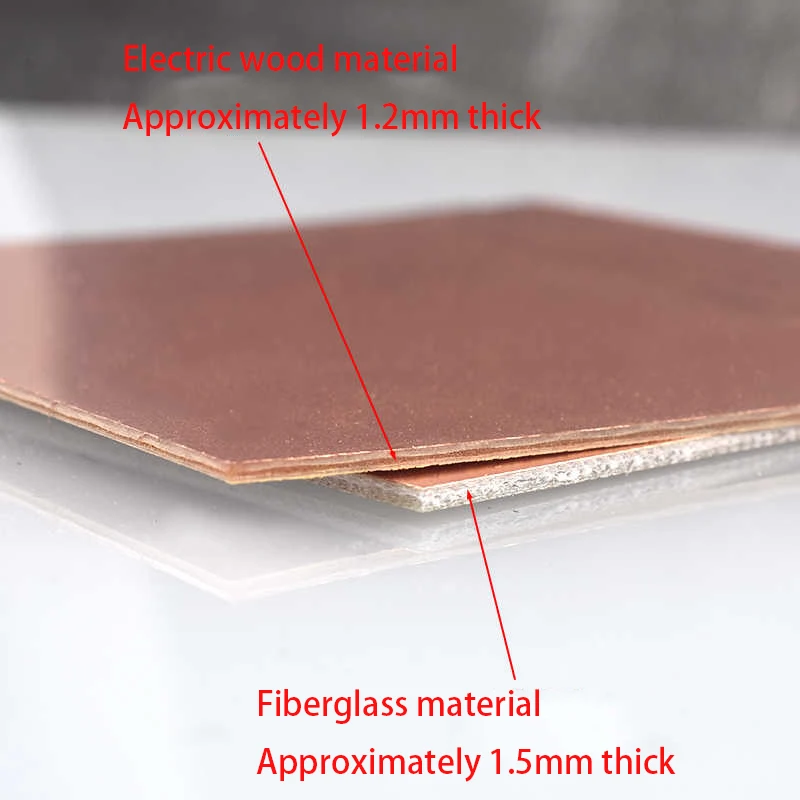 5x7 7x10 10x15 12x18~20x30CM FR4 PCB Single/Double Side Copper Clad Plate Laminate Circuit Fiber Material Universal Board DIY