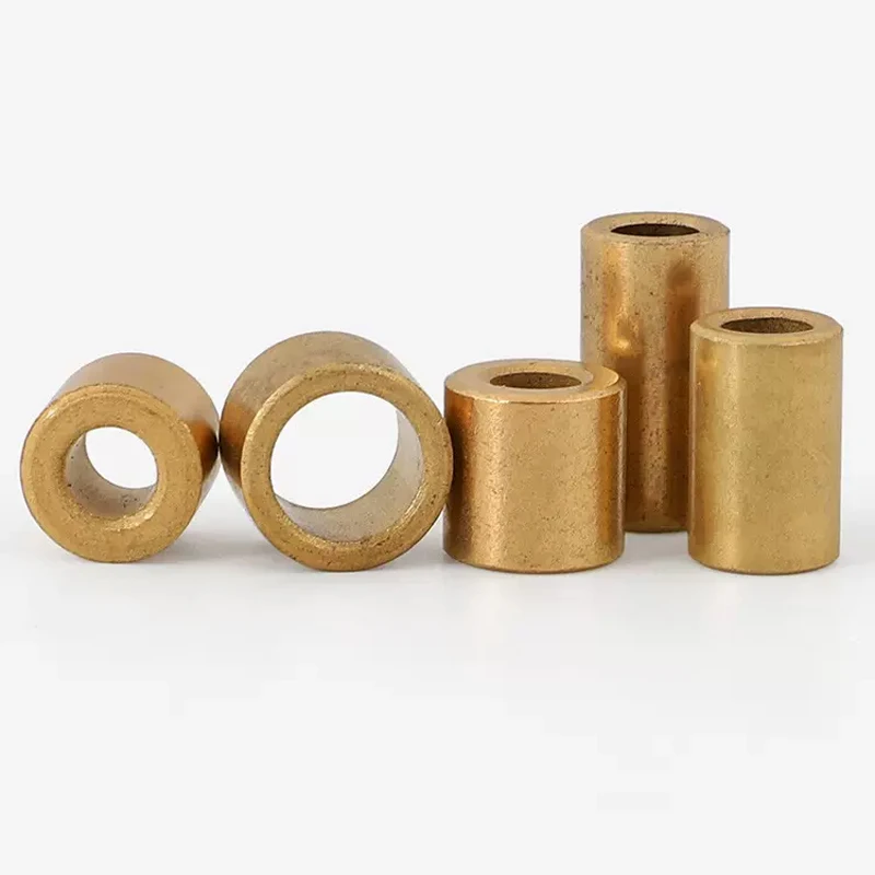 2-10pcs Brass Sleeve Base Bushing Inner Diameter 3mm 4mm 5mm 6mm 8mm 10mm 12mm Bearing Sleeve for Slide Block Length 4-20mm