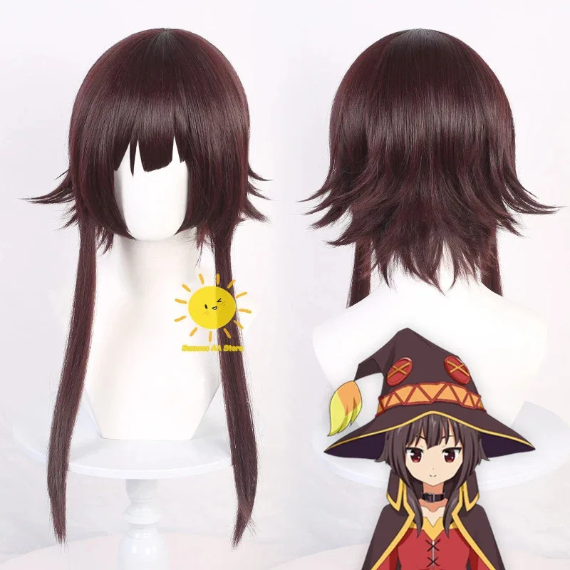 2025 11 أزياء أنيمي كونو سوباراشي سيكاي ني شوكوفوكو وو التأثيرية معطف ميجومين تنورة شعر مستعار لحفلة الهالوين كوس Wo