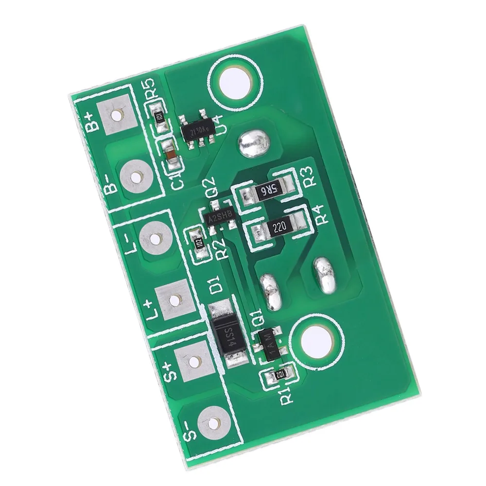 for 3.7V Lithium Battery Solar Lamp Controller Module with Switch Mini Size Solar Lawn Lamp Control Board Solar Lamp Controller