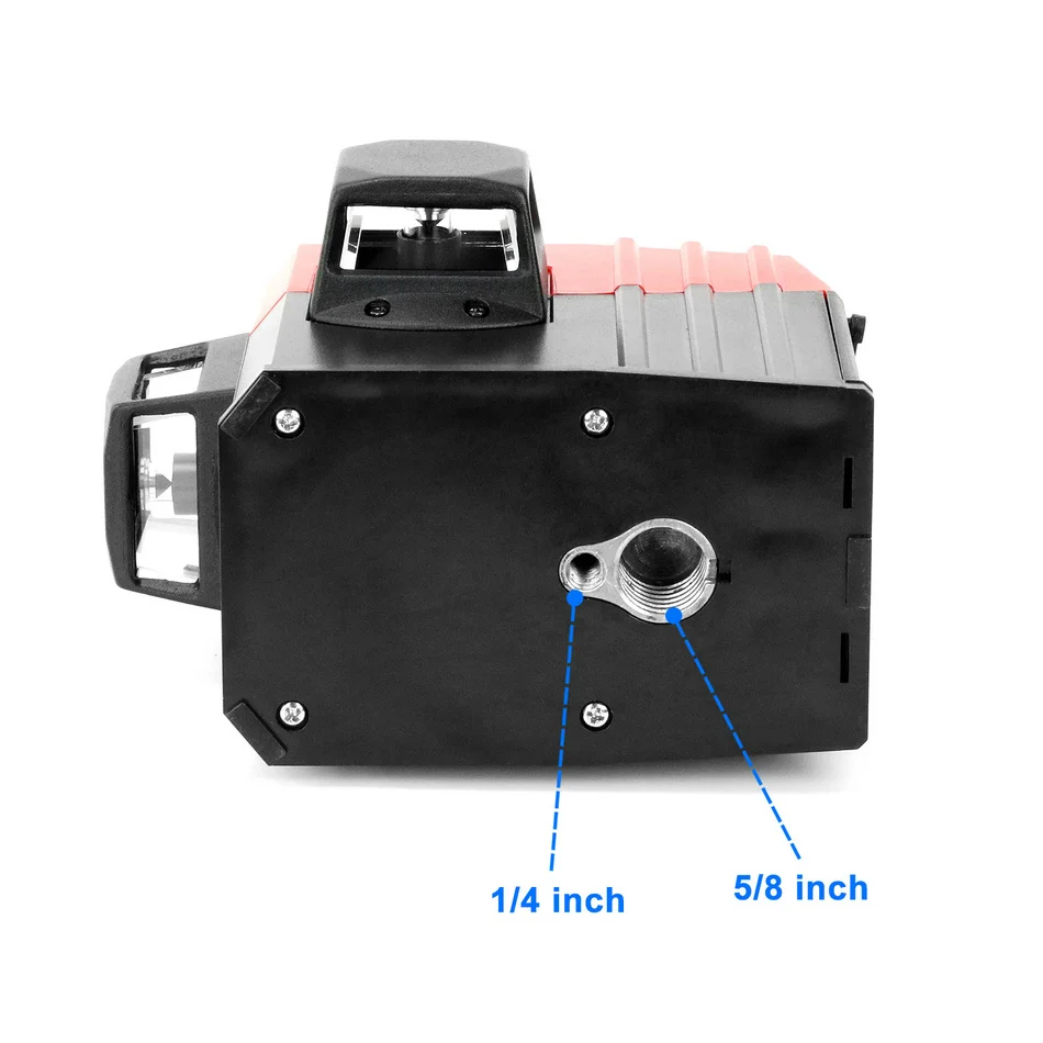 Kaitian Niveau Laser Level Self Leveling Lithium Battery Professional High Precision Red 3D Cross 12 Line 360 Laser Level Tripod