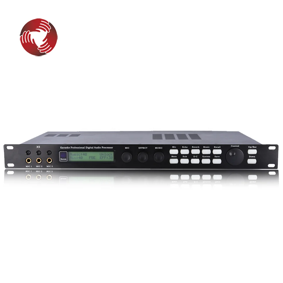 NEW Karaoke Professional Digital Audio Processor X5 Karaoke Effect Sound