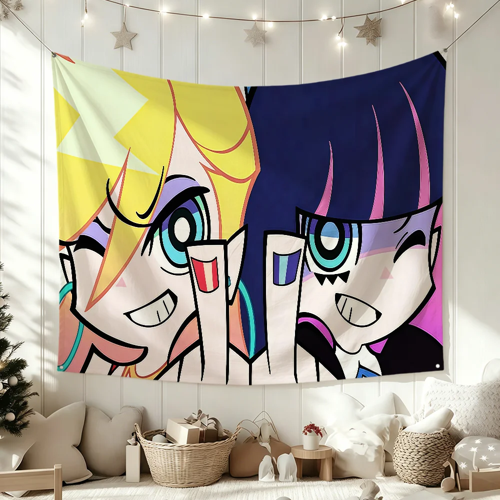 Cartoon P-Panty Stocking With Garterbelt Flag Polyester Flags For Party Club Outdoor Interior Wall Paper Decoration Banner Gift