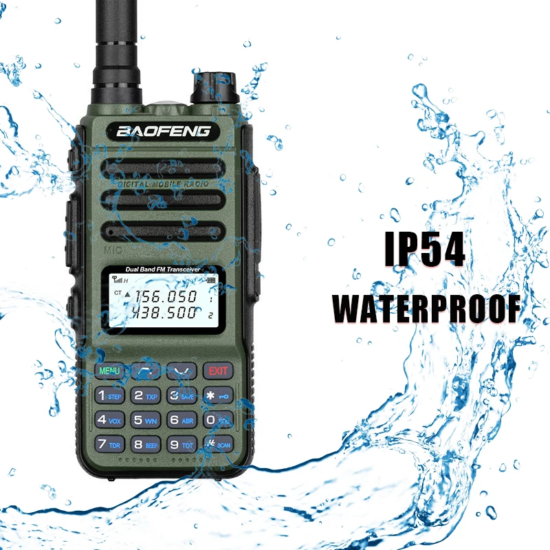 Baofeng-walkie-talkie UV13Pro, interfono inalámbrico de alta potencia para exteriores, de largo alcance, Baofeng 8R, Radio bidireccional CB, compatible con TYPE-C USB